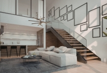 Những mẫu sofa góc chữ L phù hợp nhà phố hiện đại