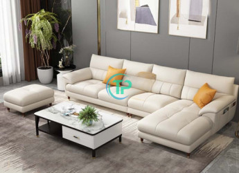 So sánh sofa da và sofa vải cho gia đình có trẻ nhỏ và nuôi thú cưng