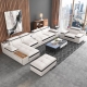 Sofa Góc Da Phòng Khách Hiện Đại TPN409