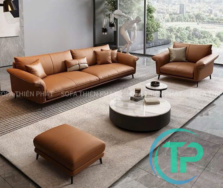 Sofa da công nghiệp bền đẹp giá tốt