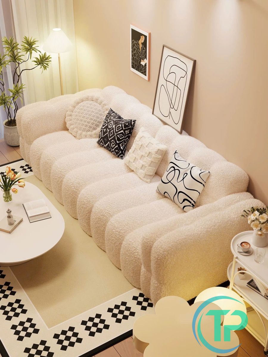 sofa phòng khách phong cách Bắc Âu giá hợp lý