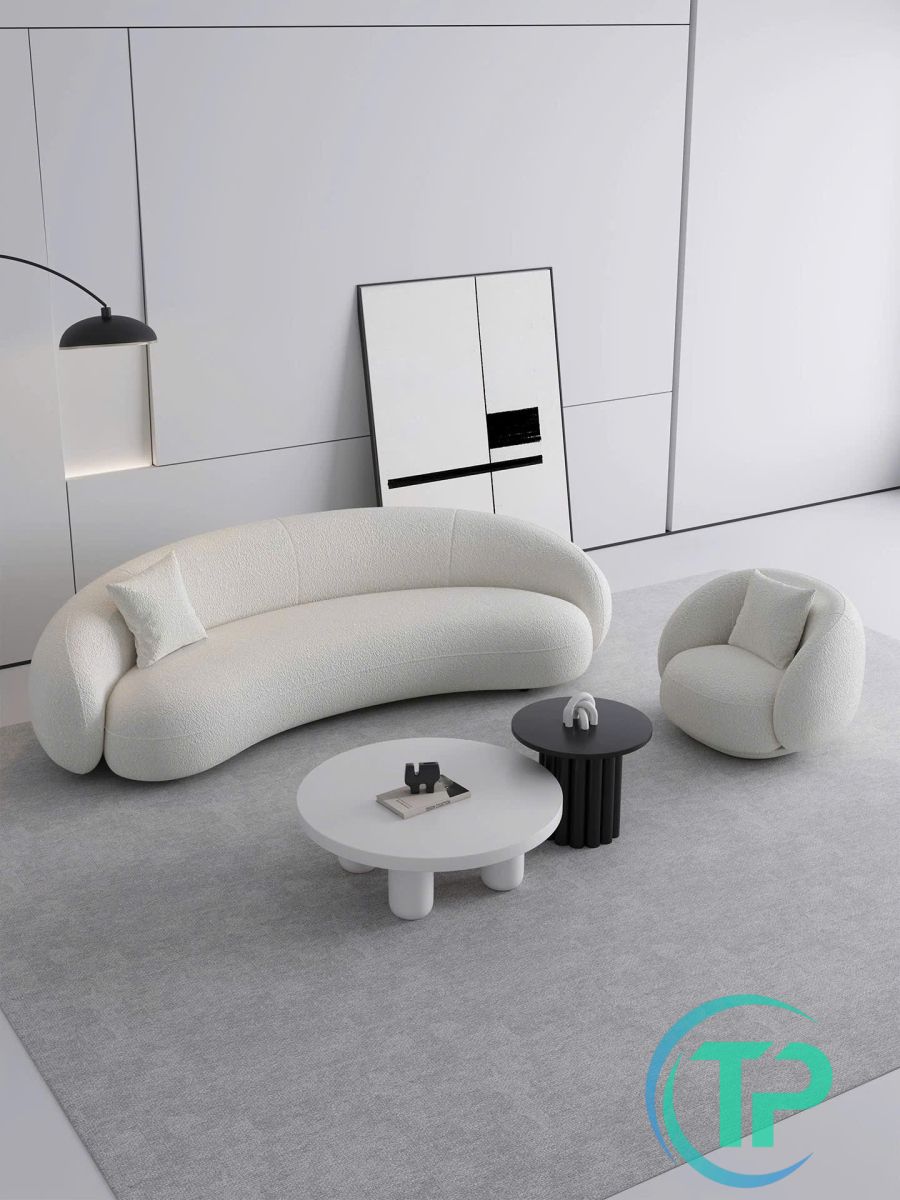 sofa phòng khách phong cách Bắc Âu giá hợp lý