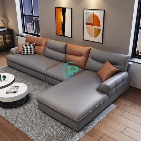 Sofa Góc Da Phòng Khách Đẳng Cấp TPN424