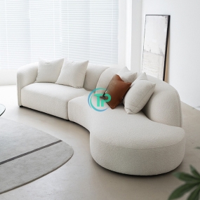 Sofa Cong Mặt Trăng Tối Giản TPN523