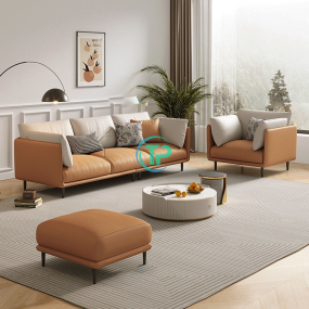 Sofa Da Căn Hộ Nhỏ Giá Rẻ TPN507