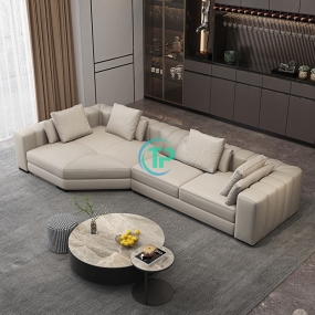 Sofa Góc Cao Cấp Da Công Nghiệp Hàn Quốc TPN169