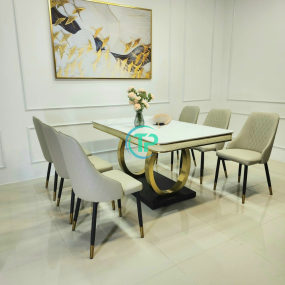 Bộ Bàn Ăn 6 Ghế Nhập Khẩu TPN484