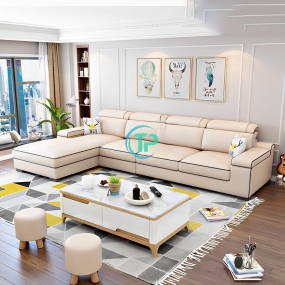 Sofa Góc Da Phòng Khách Đẳng Cấp Chất Lượng TPN357