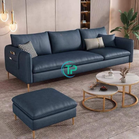 Sofa Băng Da Căn Hộ Bắc Âu TPN326