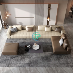 Bộ Sofa Góc Cao Cấp Cho Nhà Diện Tích Rộng Giá Tốt TPN748