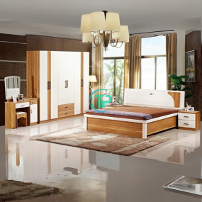 Combo Phòng Ngủ Gỗ Công Nghiệp MDF Hiện Đại TPN1105