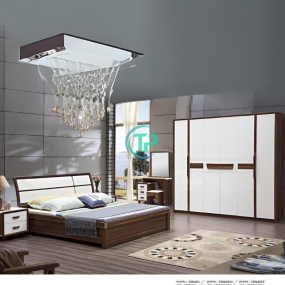 Combo Giường Ngủ Gỗ Cao Cấp TPN1101