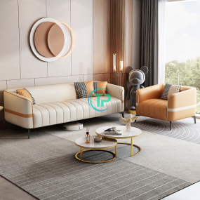 Sofa Băng Da Công Nghiệp Hàn Quốc TPN536