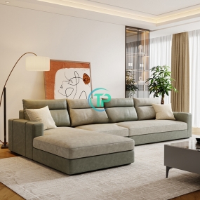 Sofa Vải Căn Hộ Nhỏ Phong Cách Hiện Đại Chất Lượng TPN363