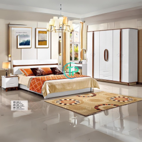 Combo Phòng Ngủ Gỗ Công Nghiệp MDF Cao Cấp TPN1104