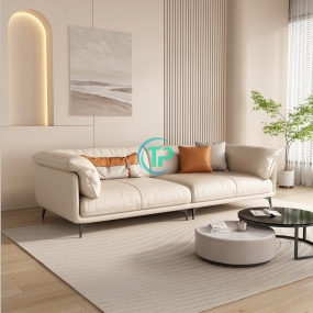 Sofa Da Căn Hộ Nhỏ Phong Cách Hàn Quốc Giá Tốt TPN394