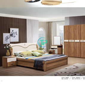 Combo Giường Ngủ Gỗ Hiện Đại Nhập Khẩu TPN1100