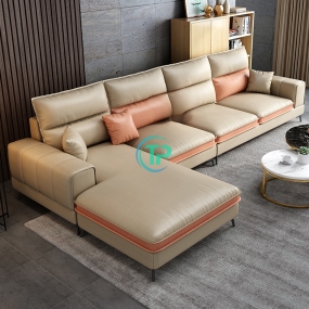 Sofa Góc Da Phòng Khách Chất Lượng TPN763