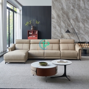 Sofa Góc Da Phòng Khách Đẳng Cấp 2023 Giá Tốt TPN335