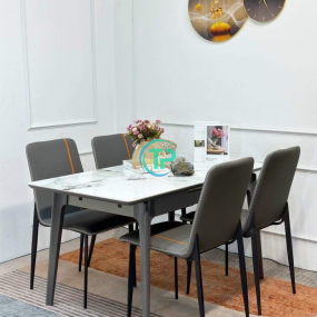 Bộ Bàn Ăn 4 Ghế Nhập Khẩu TPN375