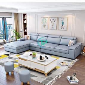 Sofa Góc Da Phòng Khách Đẳng Cấp Nhất TPN357