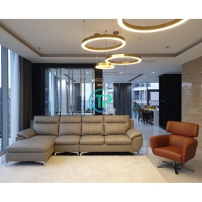 Sofa Góc Da Công Nghiệp Cao cấp TP508