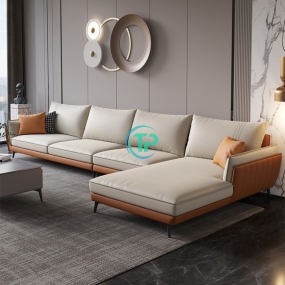 Sofa Góc Da Hiện Đại Đẳng Cấp TPN889