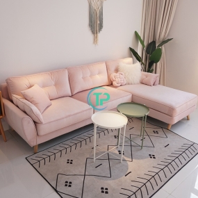 Sofa Góc Vải Phòng Khách Mới Chất Lượng Cao TP180