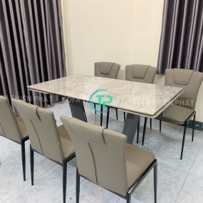 Bàn Ăn Thông Minh 6 Ghế 1m6 - 2m TPBA012