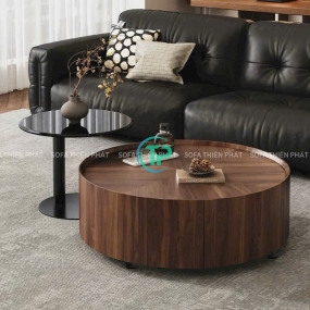 Bàn Trà Đôi Gỗ Nhập Khẩu BTN002