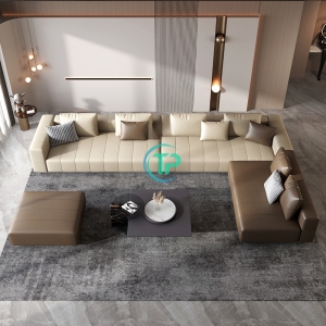 Bộ Sofa Góc Cao Cấp Cho Nhà Diện Tích Rộng TPN748