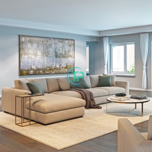 Sofa Góc Vải Marble Chất Lượng TPN767