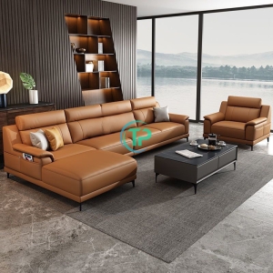 Sofa Góc Da Phòng Khách Đẳng Cấp Chất Lượng TPN338