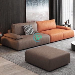 Sofa Da Căn Hộ Nhỏ Phong Cách Giá Tốt TPN1293