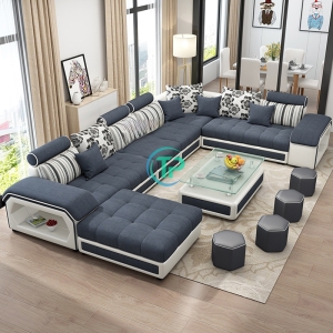 Sofa Góc Chữ U Cho Nhà Rộng Chất Lượng TP179