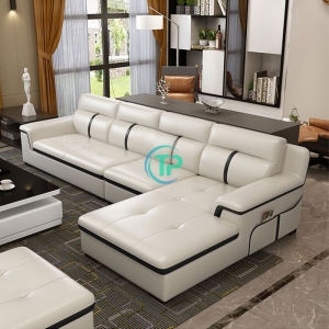 Bộ Sofa Góc Chữ L Bọc Da TPN741