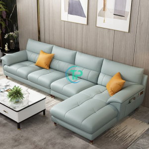 Sofa Góc Da Nhập Khẩu Malaysia Hiện Đại TPN736