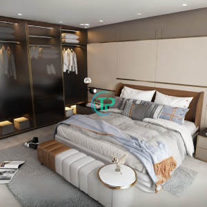 Trọn Bộ Phòng Ngủ Giường, Tủ, Bàn Trang Điểm TPN1118