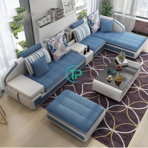 Sofa Góc Vải Hiện Đại TP608