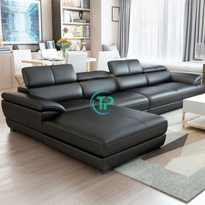 Sofa Góc Da Phòng Khách Hiện Đại Chất Lượng TPN372