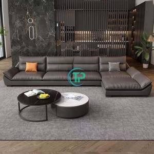 Sofa Băng Góc L da Công Nghiệp TPN103