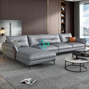 Sofa Góc Da Phòng Khách Sang Trọng Chất Lượng TPN840