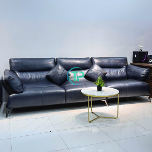 Sofa Băng 3m3 Cao Cấp Da Bò Ý TPN1358
