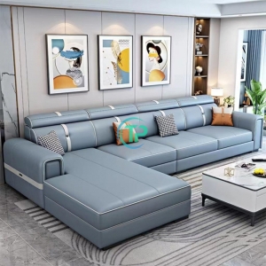 Sofa Góc Da Công Nghiệp Hàn Quốc Chất Lượng TPN1263