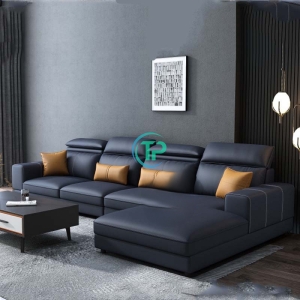Sofa Góc Da Công Nghiệp Hàn Quốc TPN202