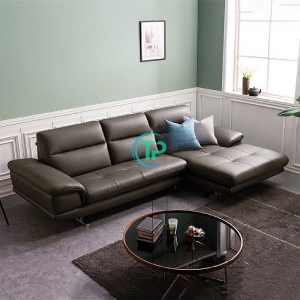 Sofa Góc Da Công Nghiệp Hàn Quốc TP009