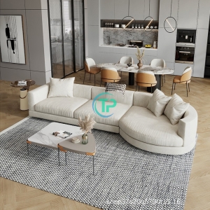 Sofa Vải Dành Cho Nhà Phố Cao Cấp TPN668