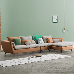 Sofa Góc Phòng Khách Cao Cấp Phong Cách Vintage TPN828