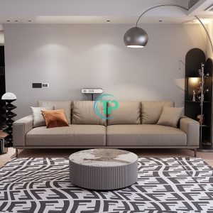 Sofa Da Căn Hộ Nhỏ Phong Cách Giá Tốt TPN362