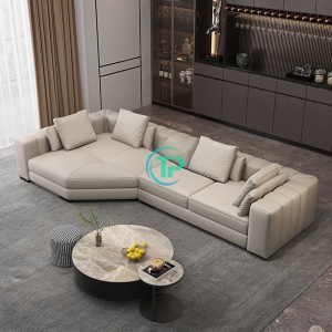 Sofa Góc Cao Cấp Da Công Nghiệp Hàn Quốc Chất Lượng TPN169